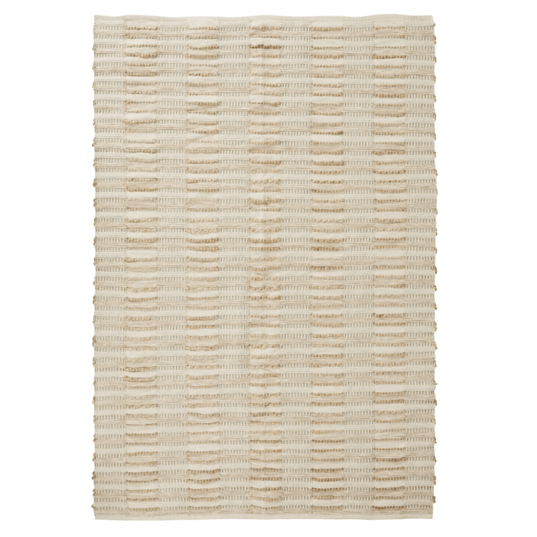 Tapis Coton et jute