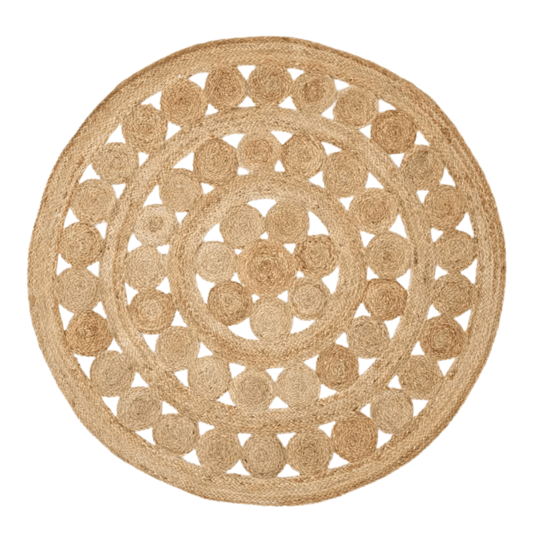 Tapis ROND JUTE