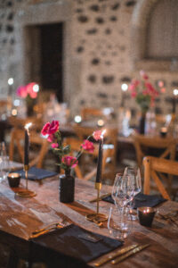 fleuriste mariage lyon, mariage noir