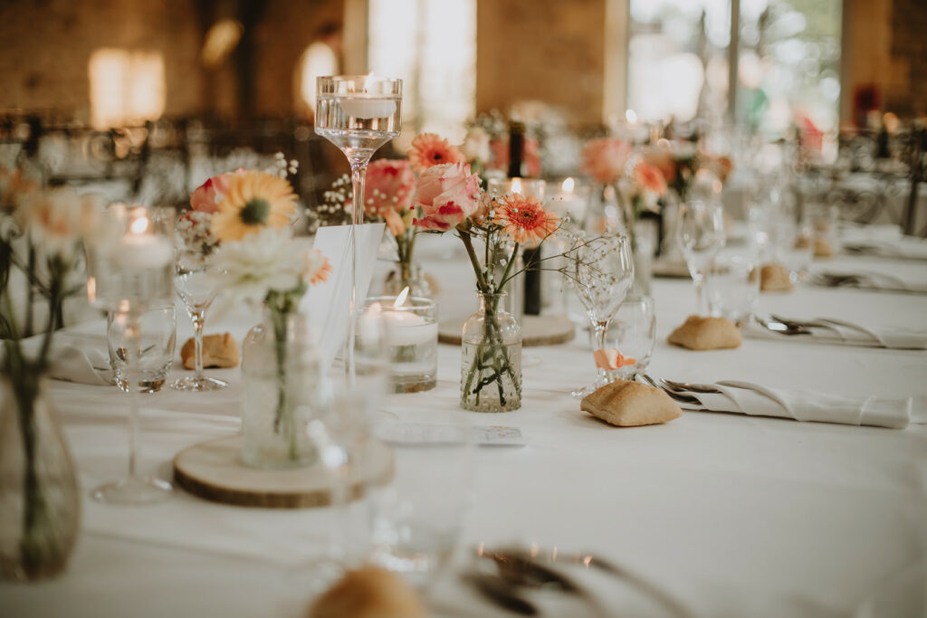 mariage pastel, fleuriste lyon l'atelier