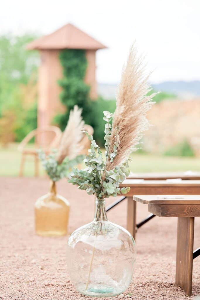 fleuriste mariage, decoration cérémonie,