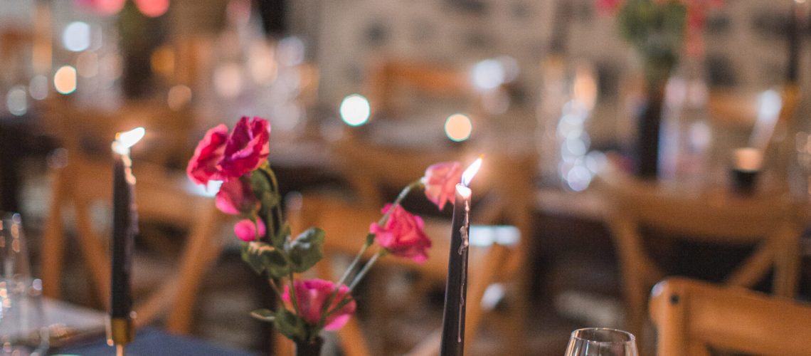 fleuriste mariage lyon, mariage noir